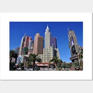 New York New York Las Vegas America Posters and Art